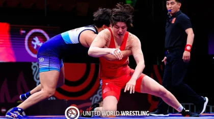 Казахстанка завоевала бронзовую медаль чемпионата Азии по борьбе