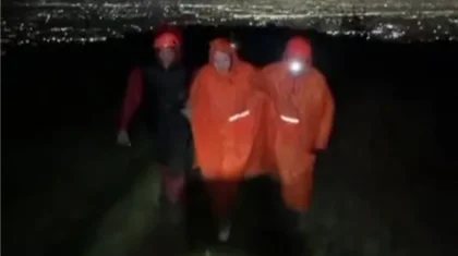 Ночная операция в горах в Алматинской области: спасатели нашли беременную женщину (ВИДЕО)