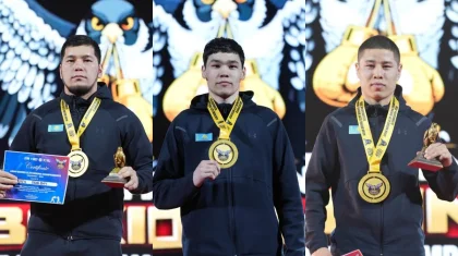 Сборная Казахстана заняла первое место в общекомандном зачете чемпионата Азии по боксу