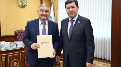 Известный казахстанский альпинист Галымжан Куспанов вступил в ряды партии «AMANAT»