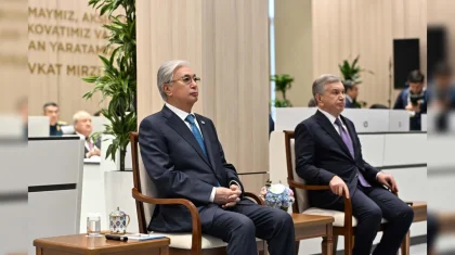 Токаев и Мирзиёев посетили Ситуационный центр в Бухаре