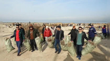 1800 тонн мусора убрали жители Мангистауской области в рамках «Таза Қазақстан»