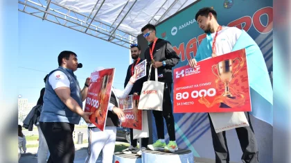Большой праздник спорта: партия «AMANAT» поддержала «Shymkent Half Marathon – 2026»