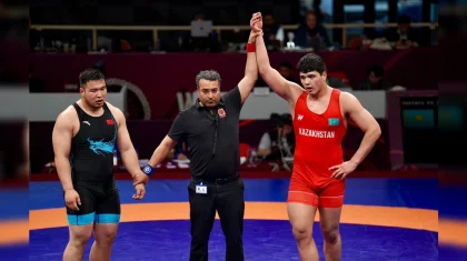 Едиге Касымбек завоевал первую свою медаль чемпионата Азии в Бишкеке