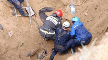 Трагедия в Павлодаре: под завалами грунта погибли рабочие