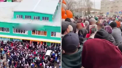 Открытие магазина обернулось давкой за бесплатной едой в Усть-Каменогорске