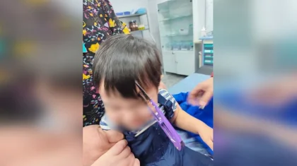 Малыш упал на ножницы в Алматы – они застряли в голове: чем все закончилось