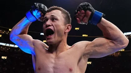 Стала известна дата следующего боя Бекзата Алмахана на турнире UFC