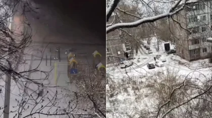 «Апокалипсис прозевали»: жители Темиртау и Караганды шутят об апрельском снеге (ВИДЕО)