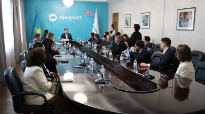 Александр Данилов провел встречу с руководителями ППО в Алматы