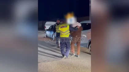 Дорожный конфликт перерос в массовую драку в Шымкенте (ВИДЕО)