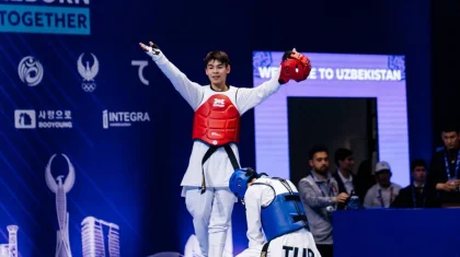 Казахстанский таеквондист завоевал бронзу на юниорском чемпионате мира