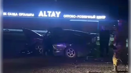 ДТП произошло ночью в Усть-Каменогорске, есть пострадавшие