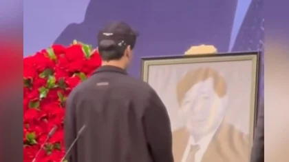 Димаш Кудайберген и Кайрат Нуртас простились с Мухтаром Шахановым в Алматы (ВИДЕО)