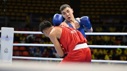 Базарбайулы стартовал с победы на этапе Кубка мира по боксу в Бразилии