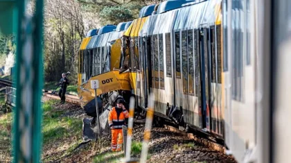 Два поезда столкнулись лоб в лоб в Дании: пострадали 17 человек