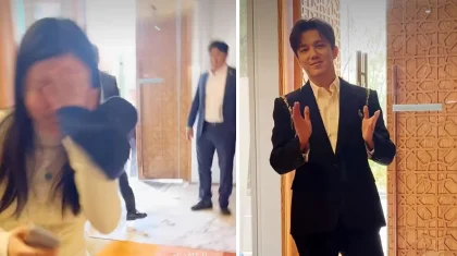 Фанатка растерялась при встрече с Димашем: трогательный момент попал на видео в Пекине