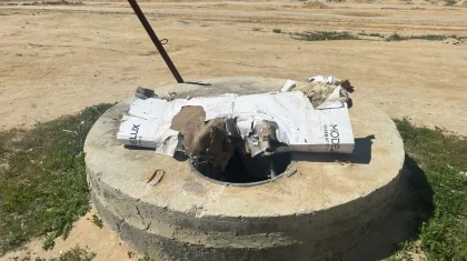 Девочка упала в прикрытый картонкой канализационный люк в Актау