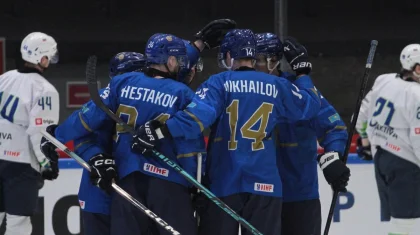 Казахстан обыграл Словению перед чемпионатом мира по хоккею