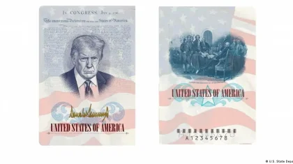 Портрет Трампа появится на обложке паспорта США