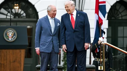 Белый дом назвал Трампа «королем» на встрече с Карлом III