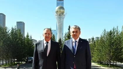 Глава МИД России прибыл в Астану с официальным визитом