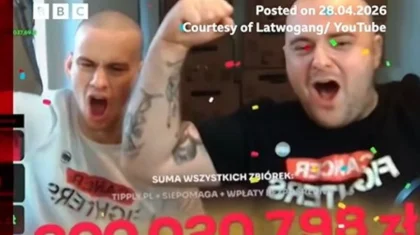 Польский стример установил рекорд, собрав 59 млн евро для детей с раком