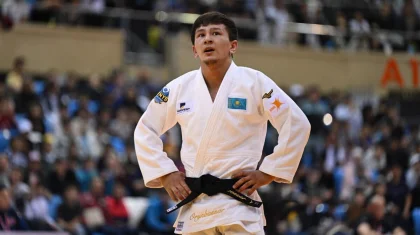 Казахстанский дзюдоист победил призера Олимпиады и вышел в финал Grand Slam в Астане