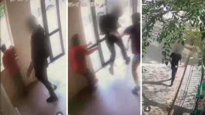 Грабитель вырвал кошелек с пенсией у пожилой женщины возле банка в Караганде (ВИДЕО)