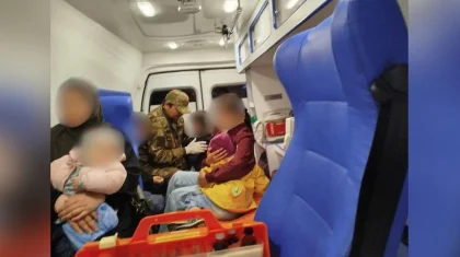 Женщина и пятеро детей пострадали в ДТП в Павлодарской области