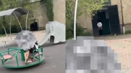 Мужчина совершал непристойные действия у детской площадки в Семее (ВИДЕО)