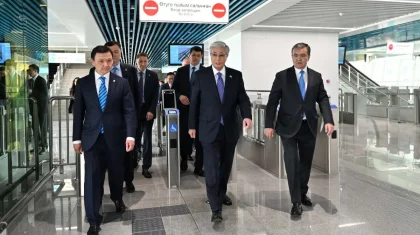 Токаев запустил работу Astana LRT