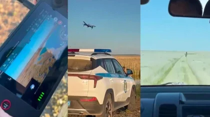 Пропавшего в степи мужчину нашли с помощью дрона в области Улытау