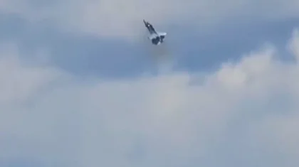 Видео столкновения двух военных самолетов в США попало в соцсети