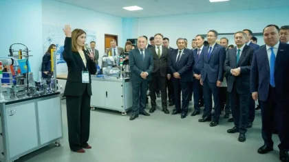 В рамках 30-летия ЕНУ открылся Международный центр мастерской Лу Бань