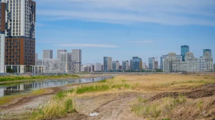 Экопарк на малом Талдыколе в Астане: начались работы по благоустройству (ВИДЕО)