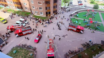Пожар произошел в квартире из-за забытой сковороды в Астане