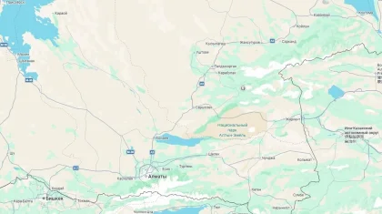Землетрясение магнитудой 3,8 зафиксировали на юго-востоке Казахстана