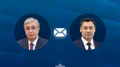 Токаев направил телеграмму поздравления президенту Кыргызстана