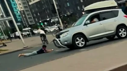 Сбил подростка на «зебре» и уехал: полиция Астаны установила водителя внедорожника