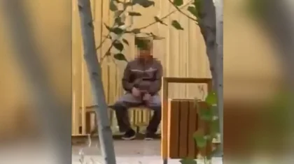 «Демонстрировал свой половой орган»: извращенца задержали в одном из парков Астаны (ВИДЕО)