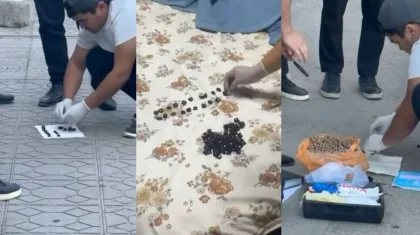 Забрал в Алматы: иностранца со 120 свертками наркотиков задержали в Таразе (ВИДЕО)