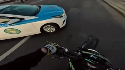 18-летнего байкера, снимавшего побеги от полиции на видео, задержали в Караганде (ВИДЕО)