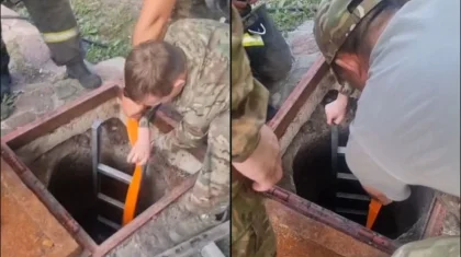 Двое мужчин упали в колодец в Шахтинске и не смогли выбраться (ВИДЕО)