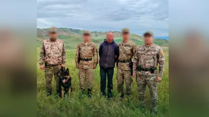 15 иностранцев задержали при попытке незаконно пересечь границу Казахстана (ВИДЕО)
