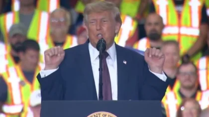Трамп вновь выступил против участия трансгендерных спортсменов в женском спорте (ВИДЕО)