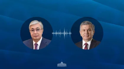 Токаев обсудил с Мирзиёевым развитие сотрудничества между Казахстаном и Узбекистаном
