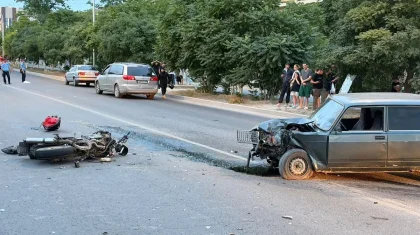 В ДТП с легковым автомобилем погиб 20-летний мотоциклист в Актау