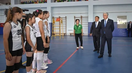 Токаев осмотрел спортивные объекты Burabay Arena и побеседовал со спортсменами (ФОТО)