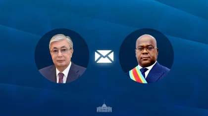 Токаев поздравил президента ДР Конго с Днем независимости